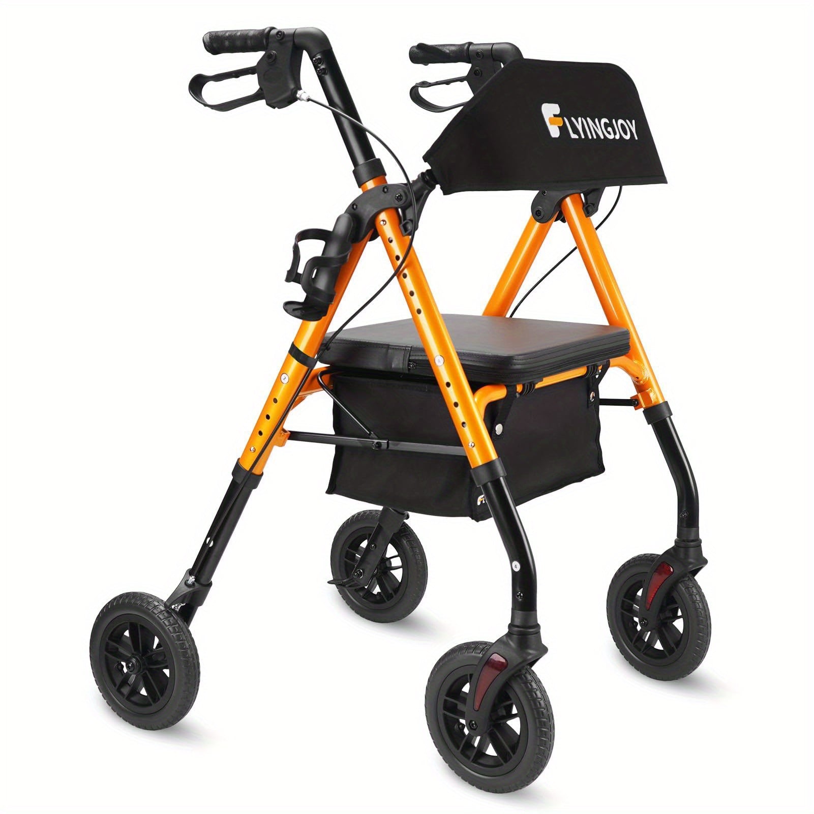 Folding Rollator with Seat Storage – Theracycle